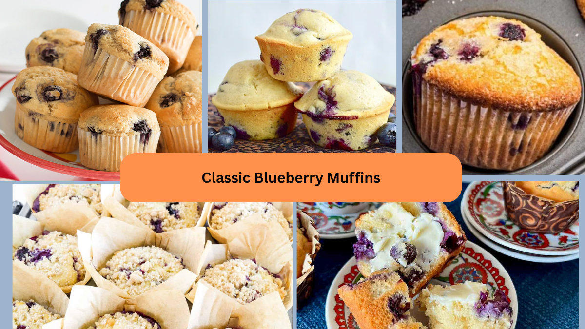 Classic Blueberry Muffins