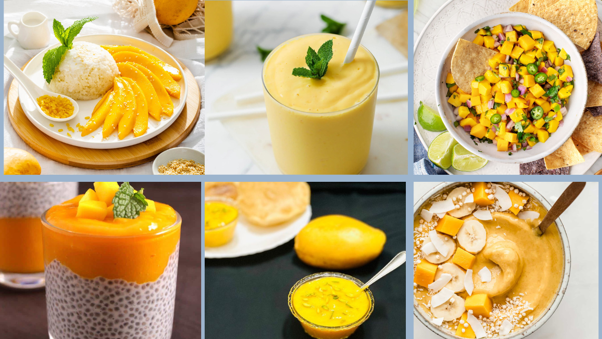 Top 6 Recipes Made from Sweet Mangoes