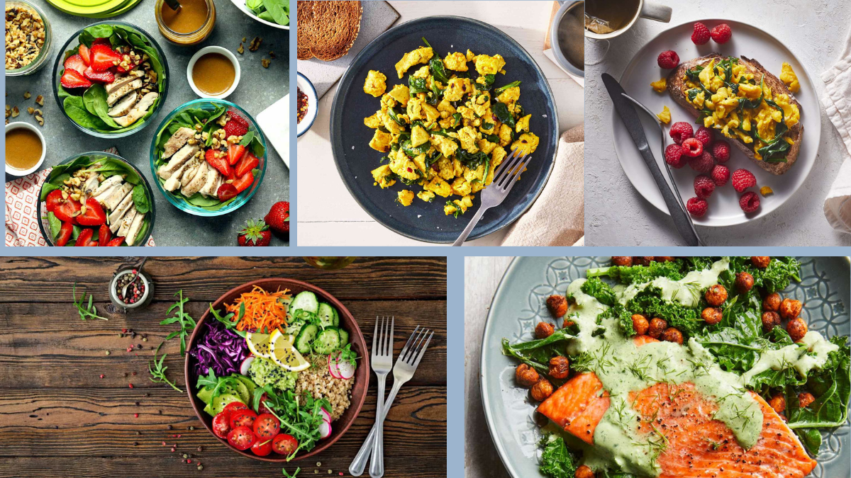 30-Day No-Sugar, High-Protein Meal Plan for High Blood Pressure (Vegetarian Only)