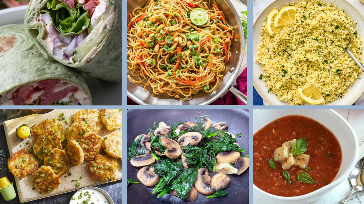 9+ Summer Vegetarian Recipes in 20 Minutes or Less